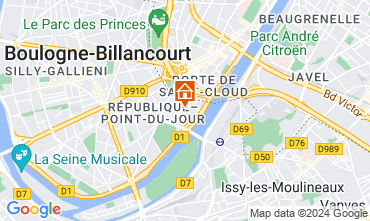 Map PARIS Apartment 127681