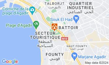 Map Agadir Apartment 53831