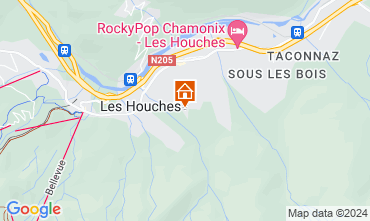 Map Les Houches Chalet 1412