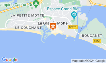 Map La Grande Motte Studio 127945