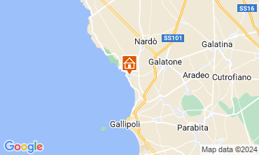 Map Gallipoli Apartment 127593