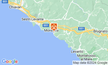 Map Moneglia Apartment 104451