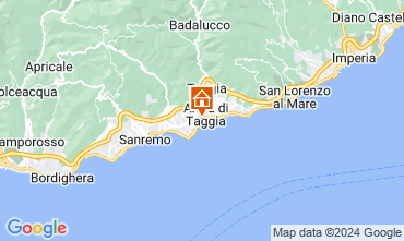 Map Taggia Apartment 71263