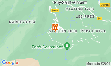 Map Puy Saint Vincent Studio 107723