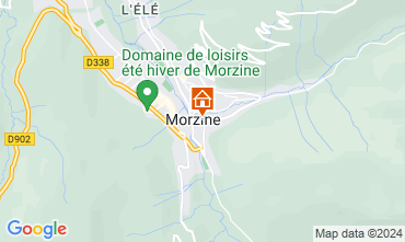 Map Morzine Apartment 27838