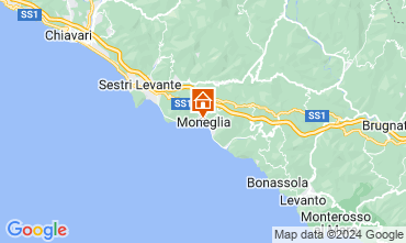 Map Moneglia Apartment 128682