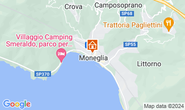 Map Moneglia Apartment 128682