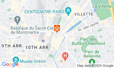 Map PARIS Apartment 128119
