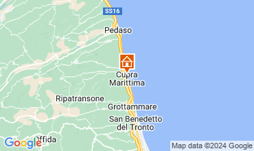 Map Cupra Marittima Apartment 108823