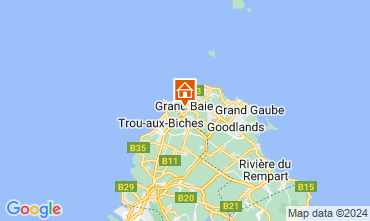 Map Grand Baie Apartment 76167