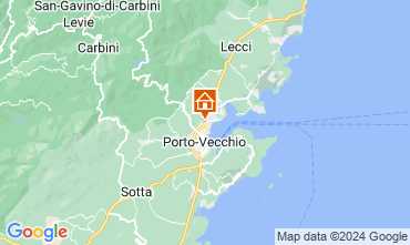 Map Porto Vecchio Villa 121342