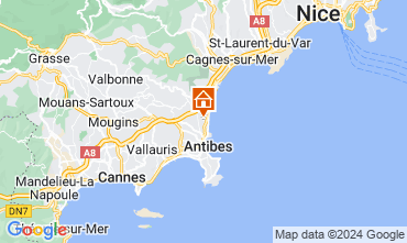 Map Antibes Studio 92632