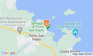 Map Porto San Paolo Apartment 89434