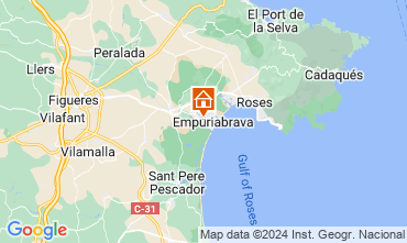 Map Empuriabrava House 115007