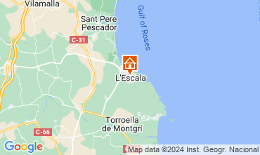 Map L'Escala Villa 127465