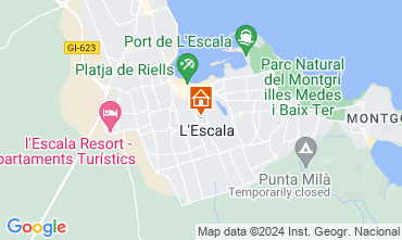 Map L'Escala Villa 127465