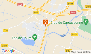 Map Carcassonne Villa 129008