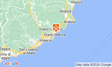 Map Diano Marina Apartment 50004