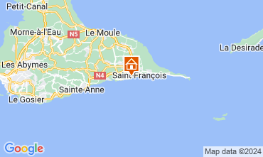 Map Saint Francois Villa 125648