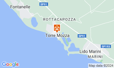Map Torre Mozza Apartment 124638