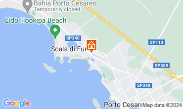 Map Porto Cesareo Apartment 103263