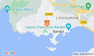 Map Bandol Apartment 8434