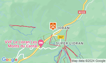 Map Le Lioran Studio 88769