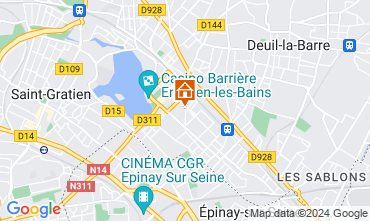 Map Enghien les Bains Apartment 129079