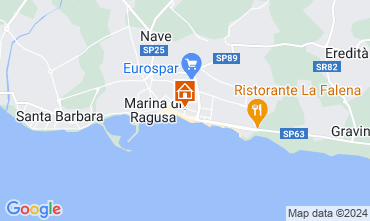 Map Marina di Ragusa Apartment 94320