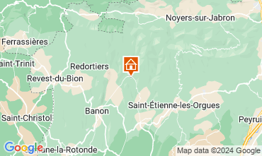 Map Banon Self-catering property 118847