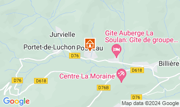 Map Bagnres-de-Luchon Self-catering property 127171
