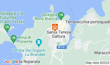 Map Santa Teresa di Gallura Apartment 120047