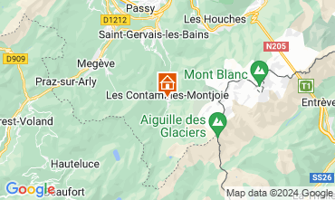 Map Les Contamines Montjoie Chalet 930