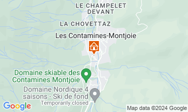 Map Les Contamines Montjoie Chalet 930