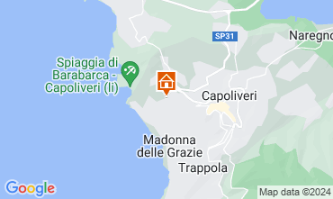 Map Capoliveri Apartment 121716