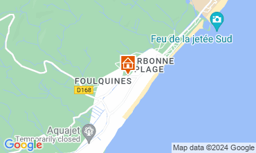 Map Narbonne plage Mobile home 127152