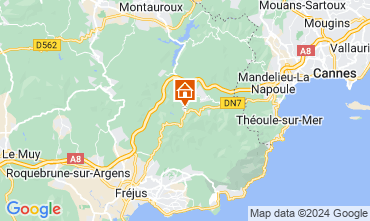 Map Fayence Villa 96383