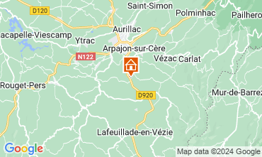 Map Aurillac Mobile home 119844