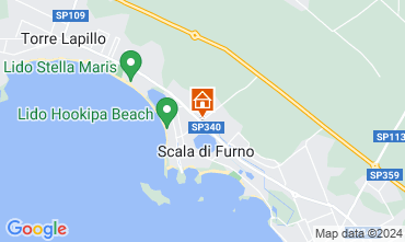 Map Porto Cesareo Apartment 123184