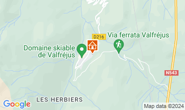 Map Valfrjus Apartment 121372