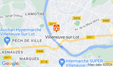 Map Villeneuve-sur-Lot Apartment 127418