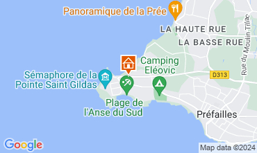 Map Prfailles Bungalow 128585