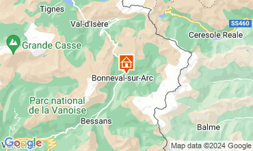 Map Bonneval sur Arc Studio 474