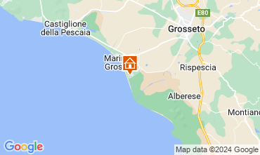 Map Principina a Mare Apartment 115790