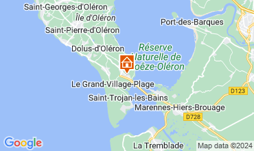 Map Le Chteau d'Olron House 6903