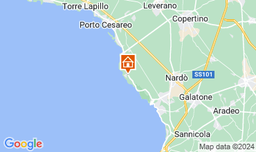 Map Porto Cesareo Villa 78087