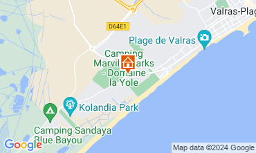 Map Valras-Plage House 102219