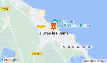 Map La Bre les Bains House 108842