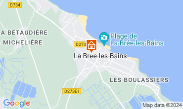 Map La Bre les Bains House 121506