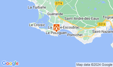 Map Le Pouliguen House 7217